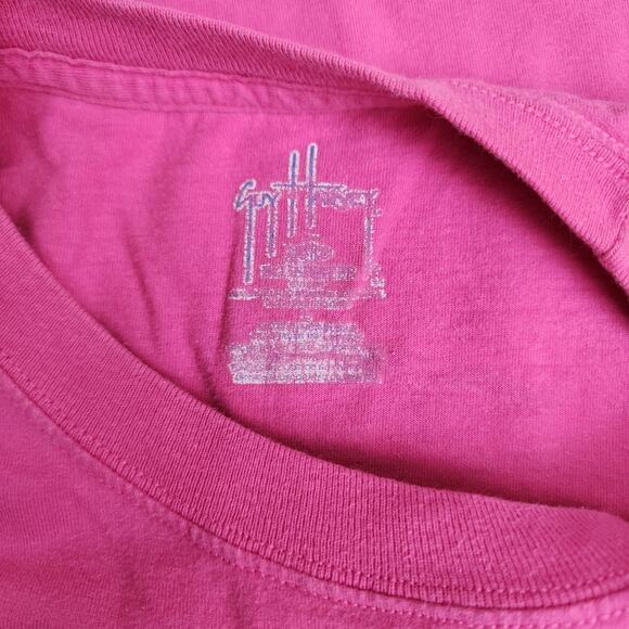Save Our Seas (Guy Harvey) Dual Sided Pink Pocket Short Sleeve Tee Men's Size L - Picture 5 of 5